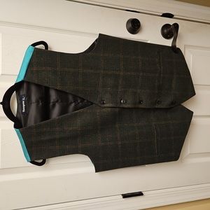 Hanayome Plaid Vest | Herringbone